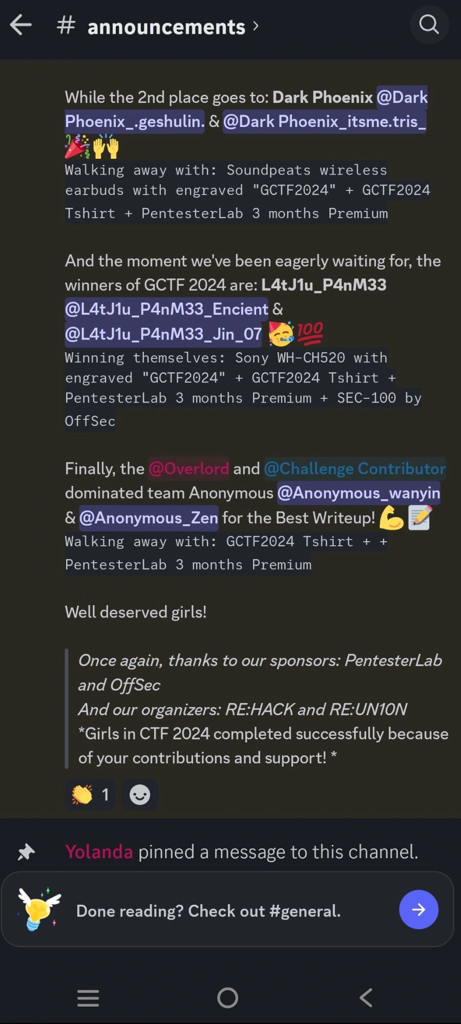 GCTF community